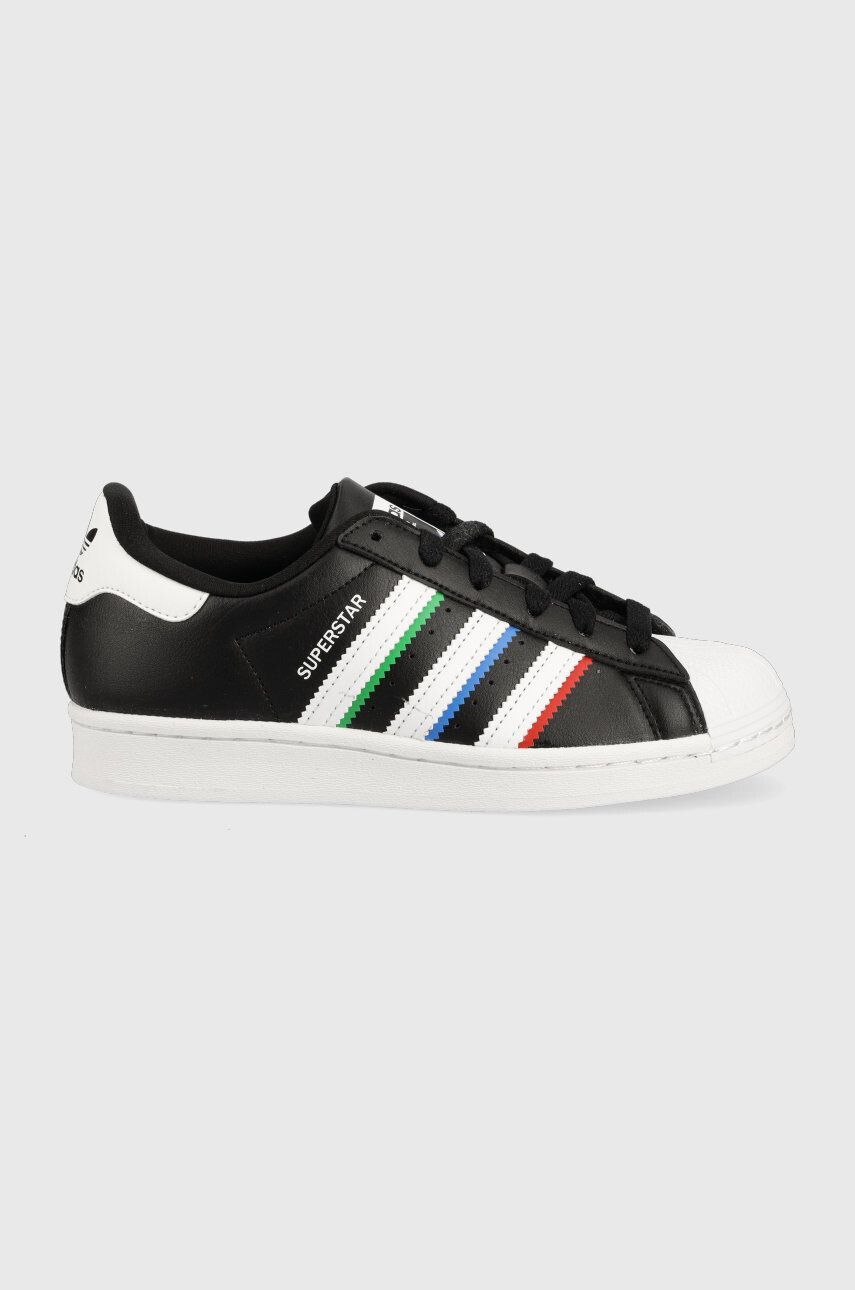 adidas Originals Dětské sneakers boty Superstar J černá barva GZ4425 - Pepit.cz