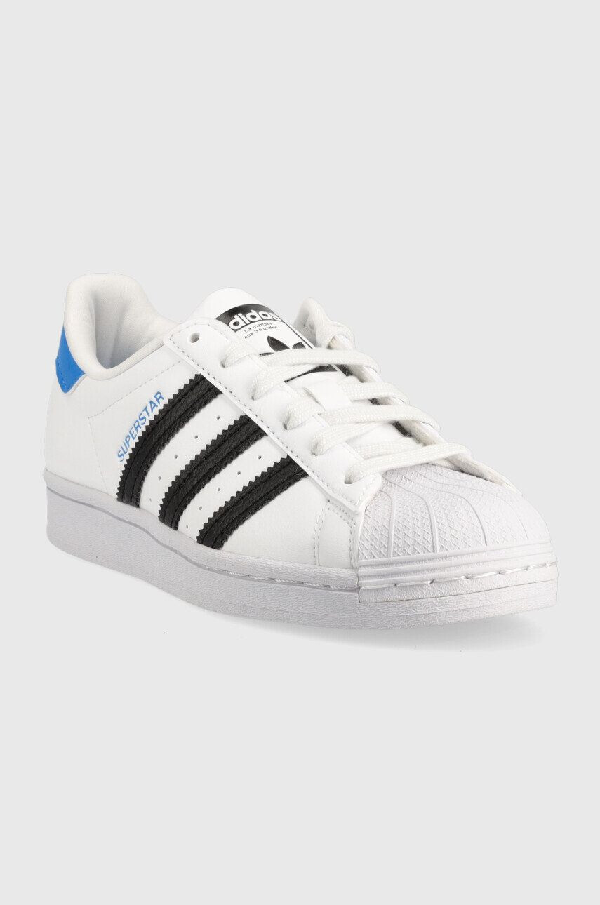 adidas Originals Dětské sneakers boty Superstar J bílá barva GY9319 - Pepit.cz