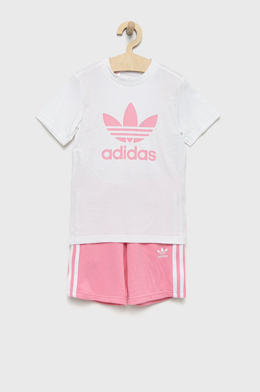 adidas Originals Dětská souprava růžová barva - Pepit.cz