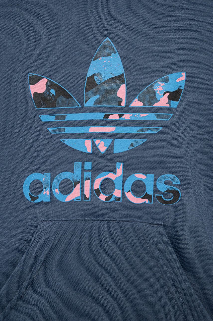 adidas Originals Dětská tepláková souprava fialová barva - Pepit.cz