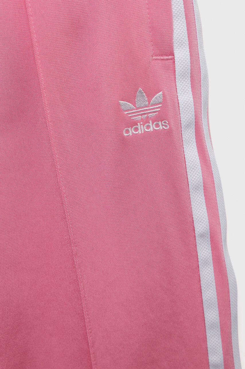 adidas Originals Dětské tepláky růžová barva s aplikací - Pepit.cz