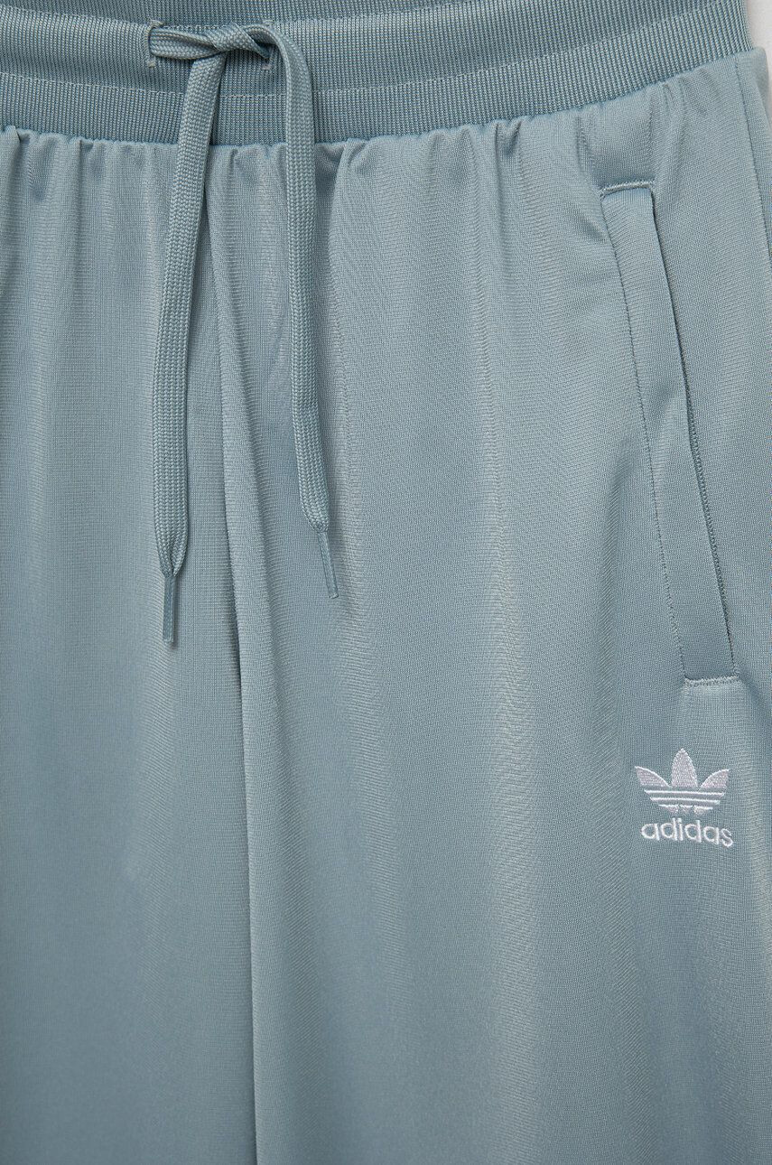 adidas Originals Dětské tepláky zelená barva hladké - Pepit.cz