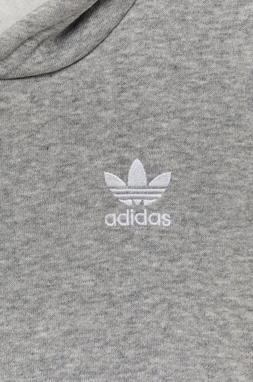 adidas Originals Dětská mikina H32353 šedá barva s aplikací - Pepit.cz