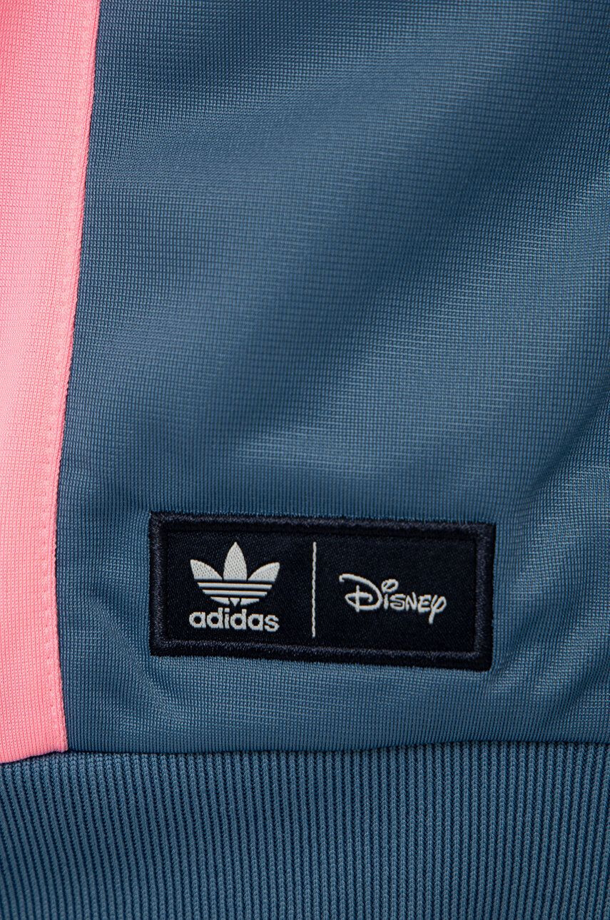 adidas Originals Dětská mikina šedá barva s aplikací - Pepit.cz