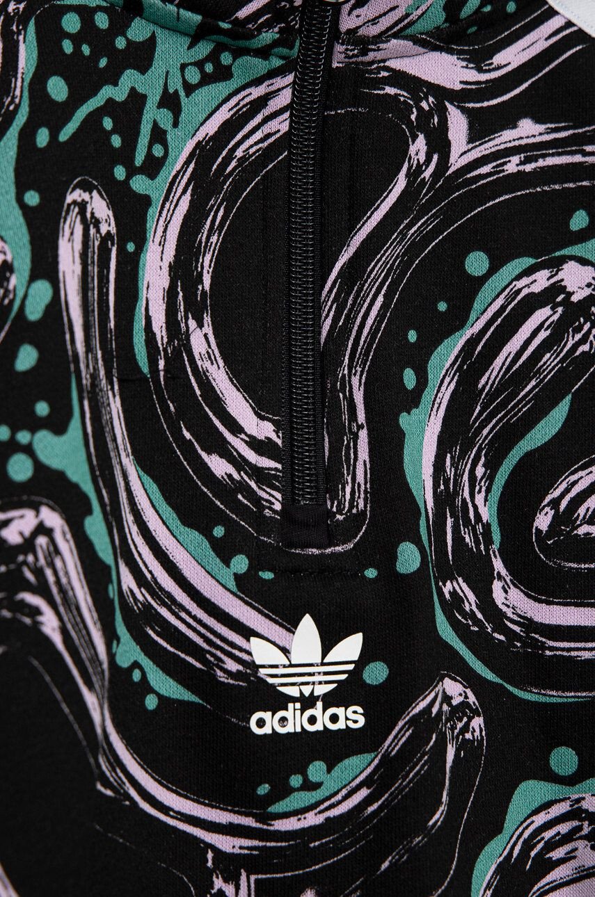 adidas Originals Dětská mikina černá barva - Pepit.cz