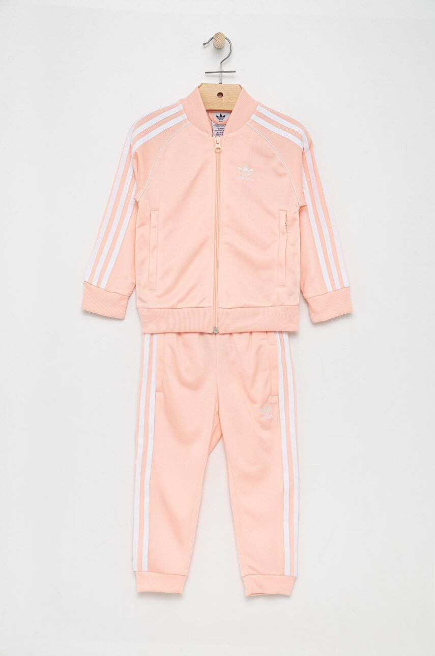 adidas Originals Dětská souprava H25267 růžová barva - Pepit.cz