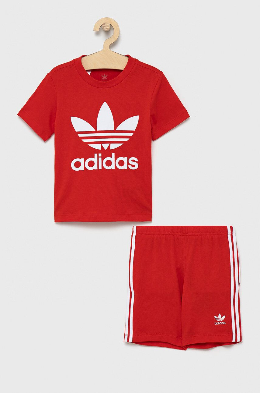 adidas Originals Dětská souprava černá barva - Pepit.cz