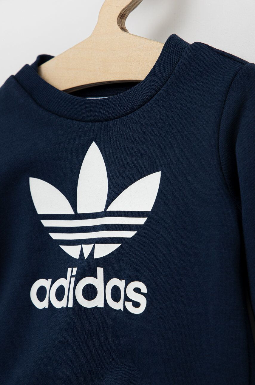 adidas Originals Dětská tepláková souprava tmavomodrá barva - Pepit.cz