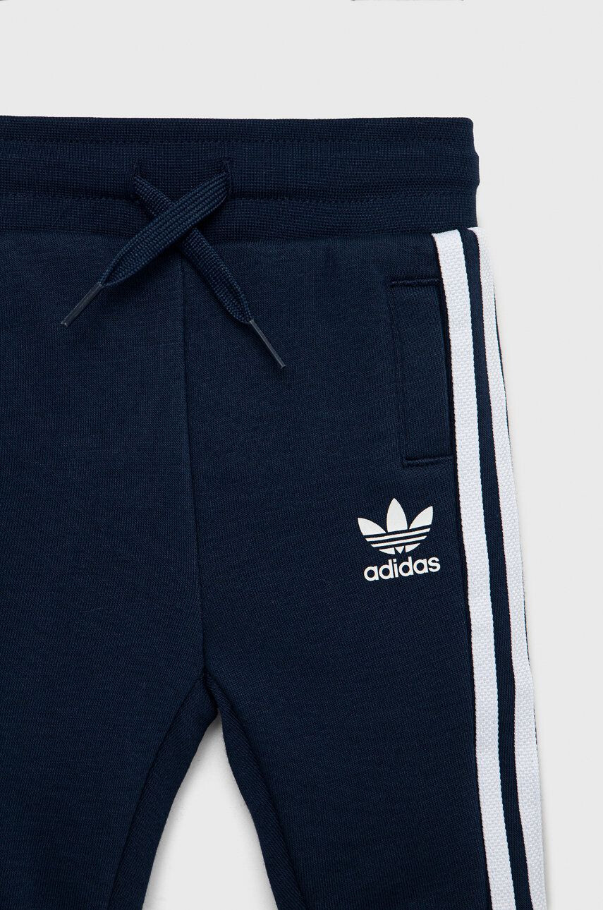 adidas Originals Dětská tepláková souprava tmavomodrá barva - Pepit.cz