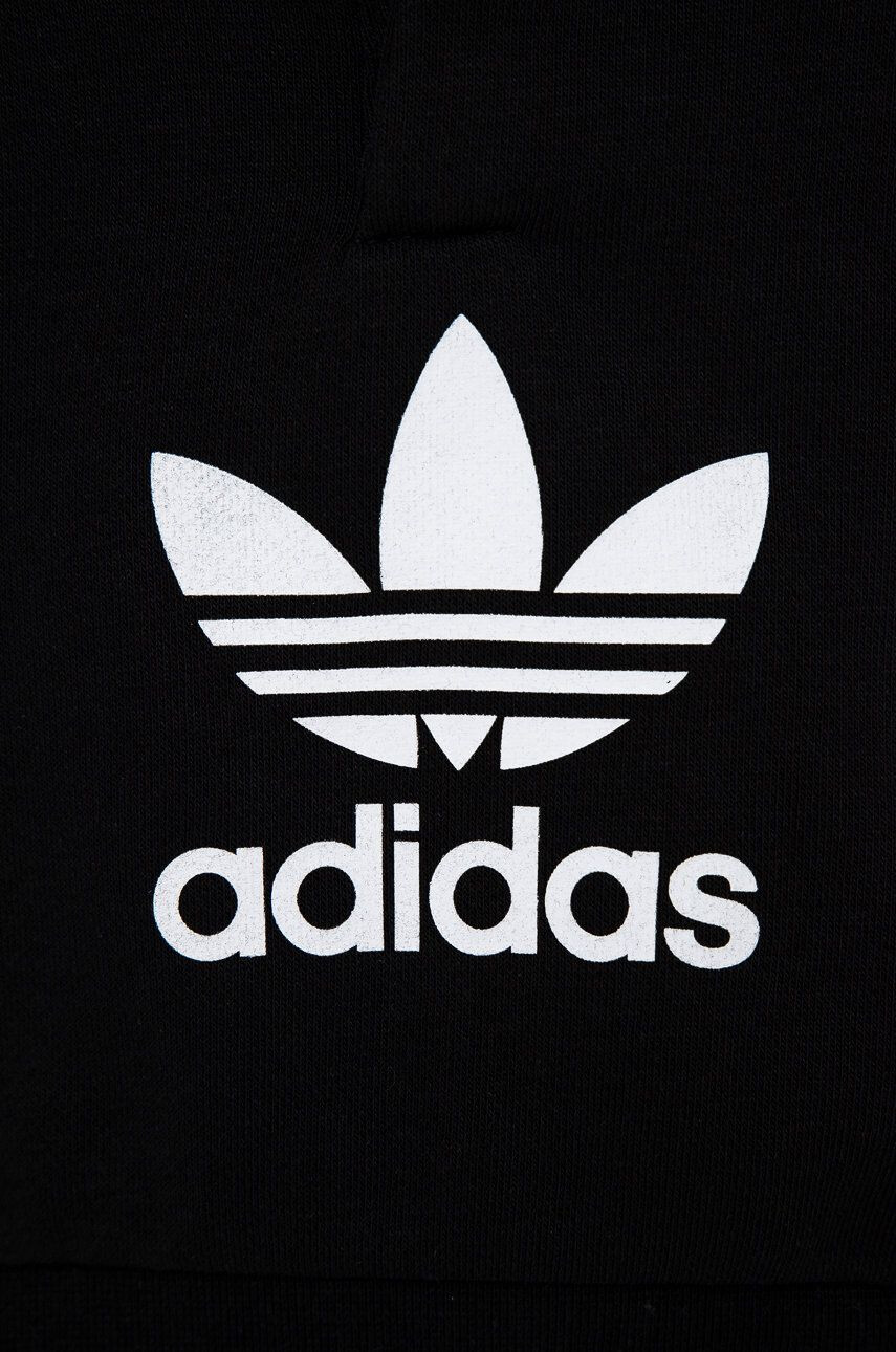 adidas Originals Dětská tepláková souprava HE6909 černá barva - Pepit.cz