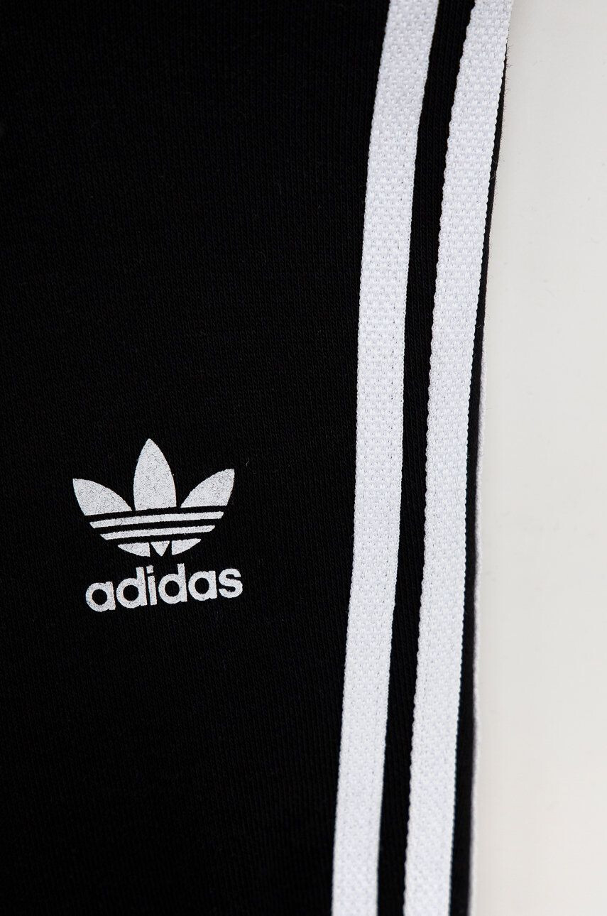 adidas Originals Dětská tepláková souprava H25218 černá barva - Pepit.cz