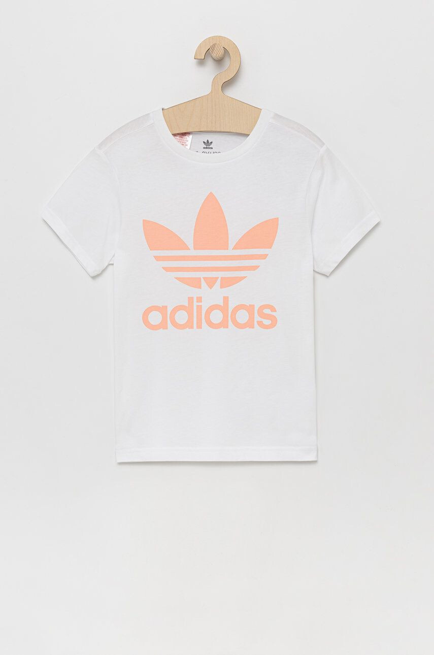 adidas Originals Dětské bavlněné tričko H35618 - Pepit.cz