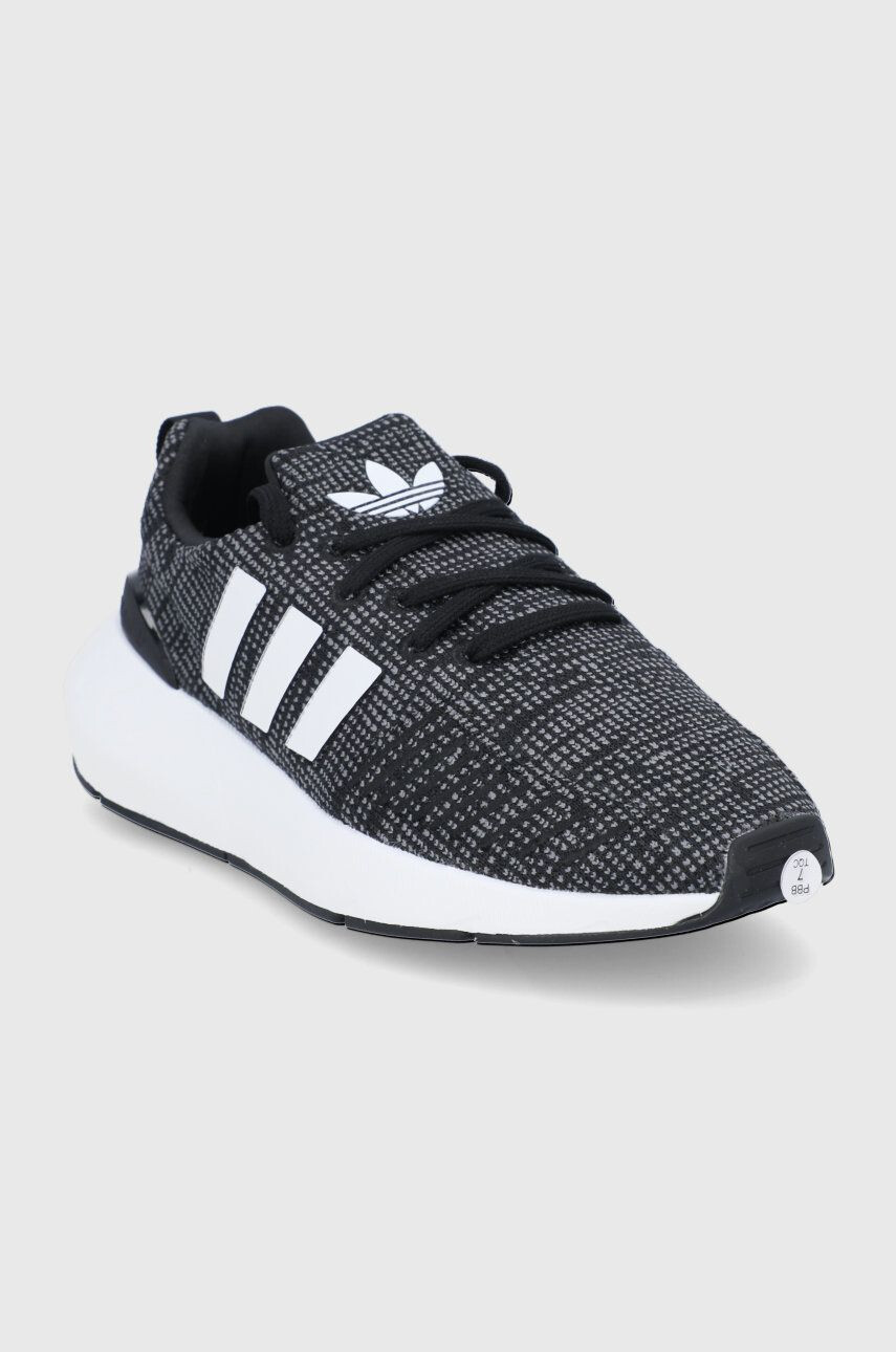 adidas Originals Dětské boty Swift Run GW8176 černá barva - Pepit.cz