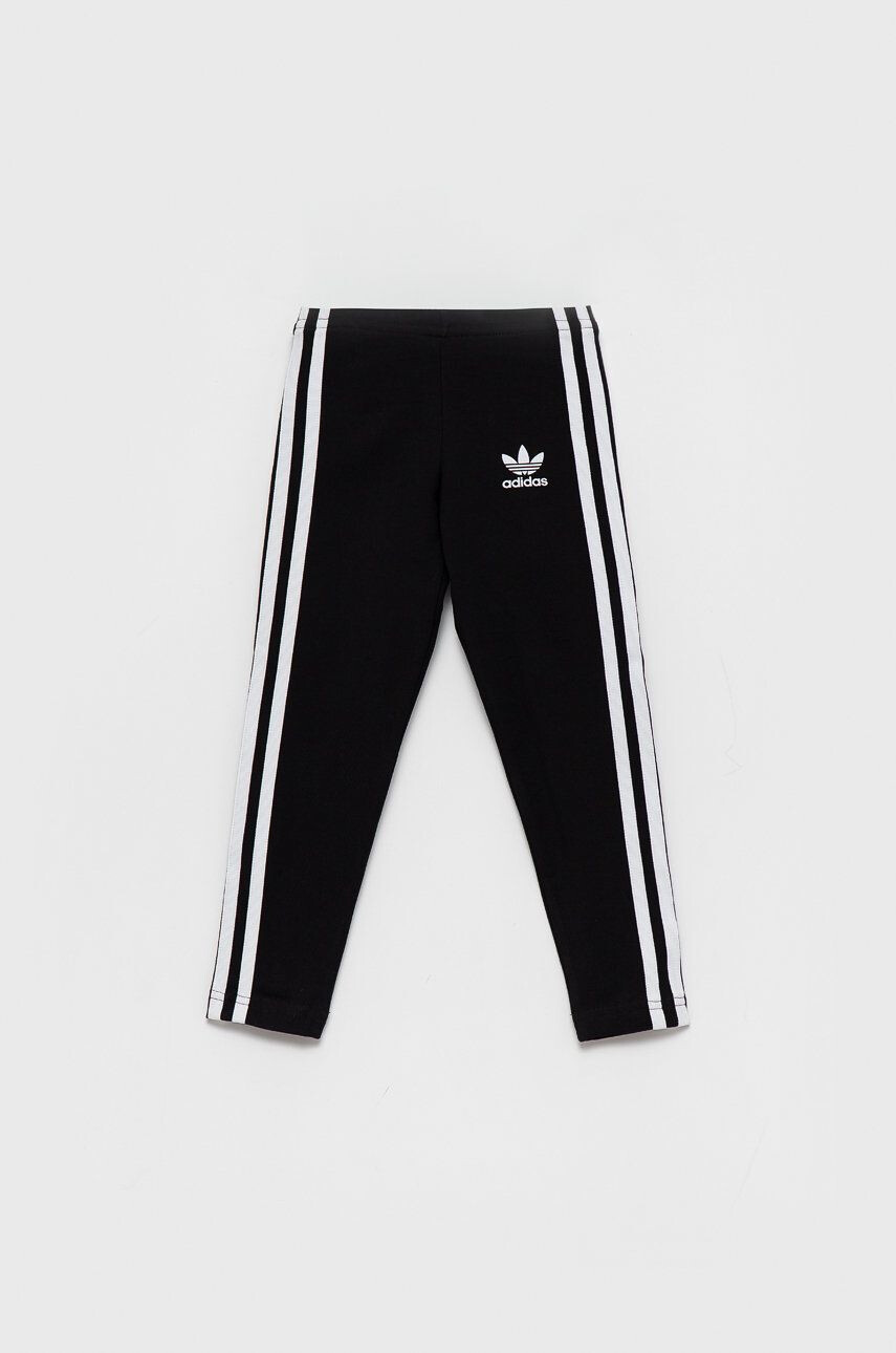 adidas Originals Dětské legíny oranžová barva vzorované - Pepit.cz