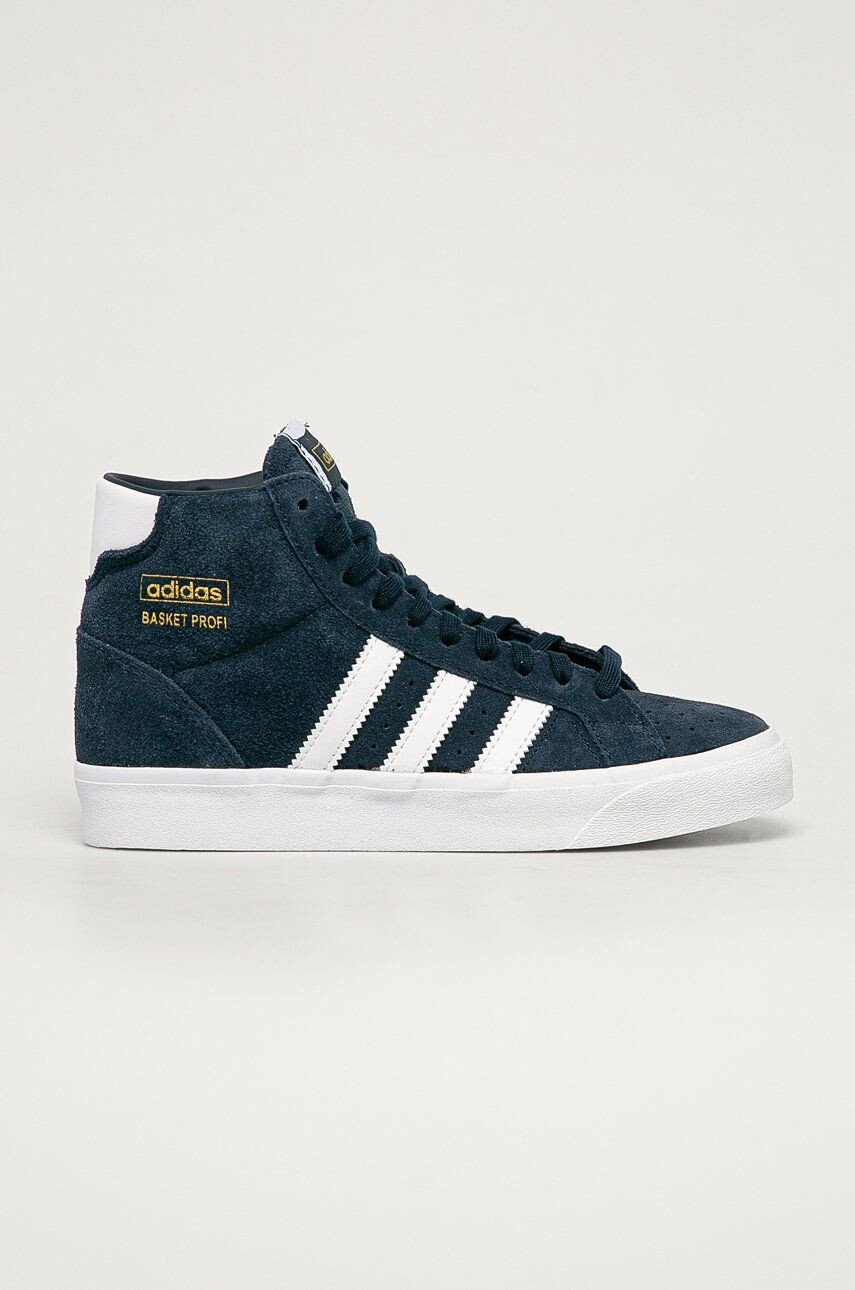 adidas Originals Dětské semišové boty Basket Profi J - Pepit.cz