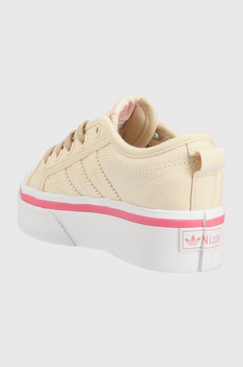 adidas Originals Dětské tenisky NIZZA PLATFORM C černá barva - Pepit.cz