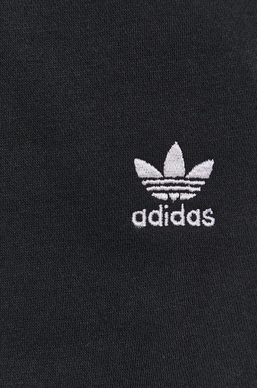 adidas Originals Kalhoty H06629 dámské černá barva hladké H06629-BLACK - Pepit.cz