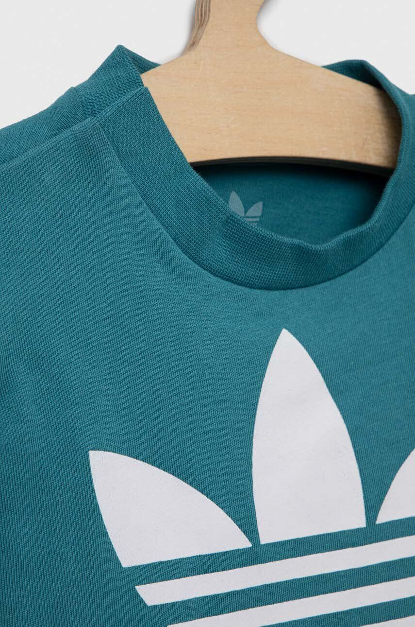 adidas Originals Kojenecká sada tyrkysová barva - Pepit.cz