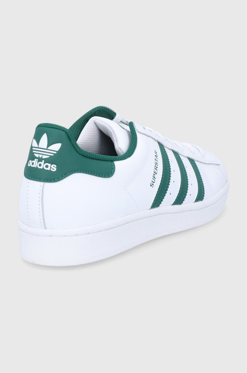 adidas Originals Kožené boty Superstar GZ3742 bílá barva - Pepit.cz