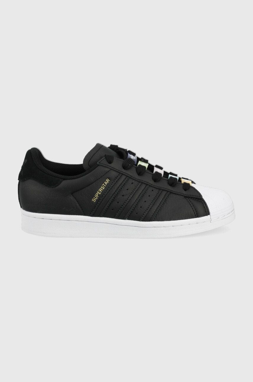 adidas Originals Kožené sneakers boty Superstar bílá barva - Pepit.cz