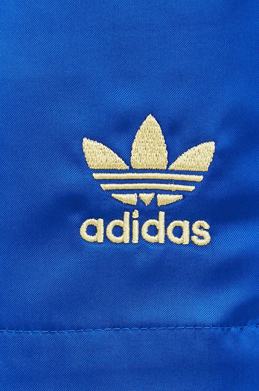 adidas Originals Kraťasy dámské růžová barva vzorované high waist - Pepit.cz