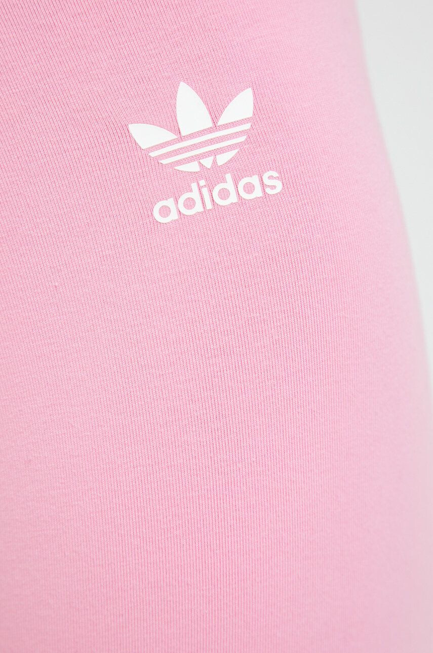 adidas Originals Legíny dámské růžová barva hladké HM1820-BLIPNK - Pepit.cz