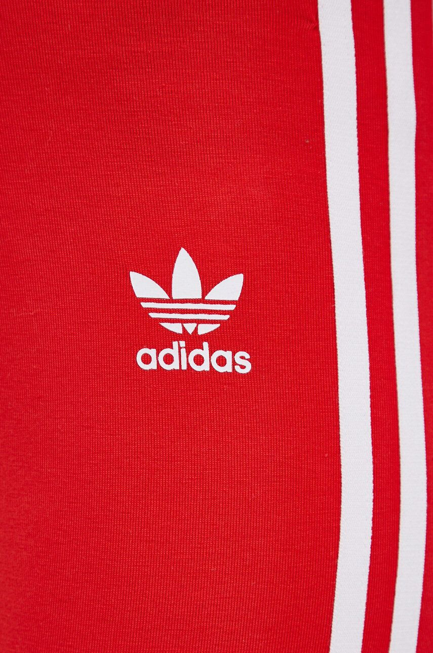 adidas Originals Legíny dámské šedá barva s potiskem - Pepit.cz