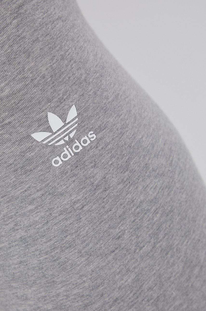 adidas Originals Legíny Adicolor HD2351 dámské šedá barva melanžové HD2351-MGREYH - Pepit.cz