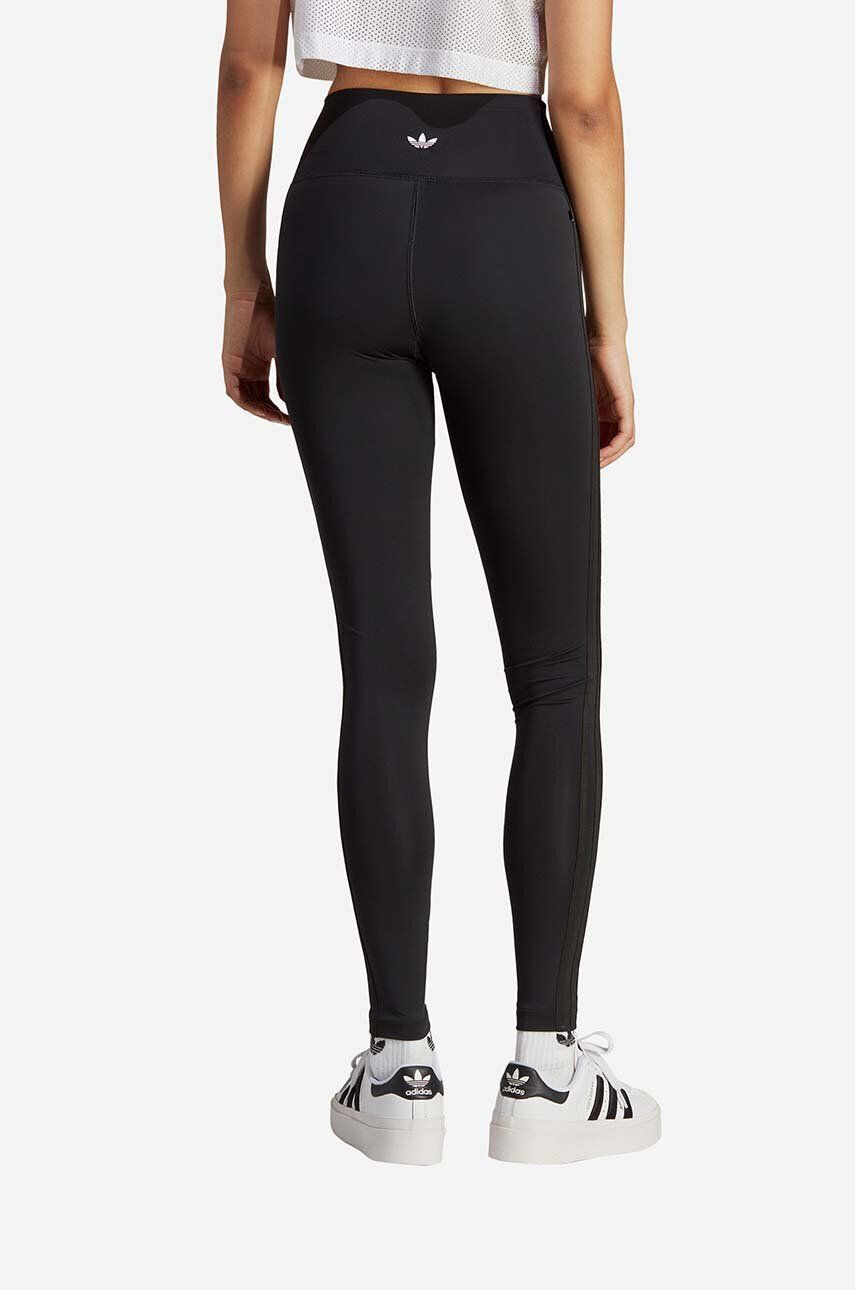 adidas Originals Legíny Tights dámské černá barva hladké IB7391-BLACK - Pepit.cz