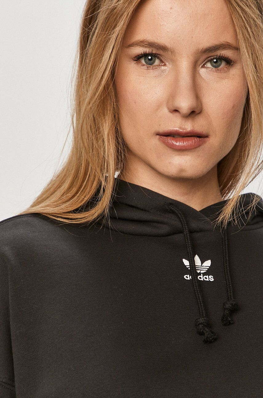 adidas Originals Mikina dámská oranžová barva s aplikací - Pepit.cz