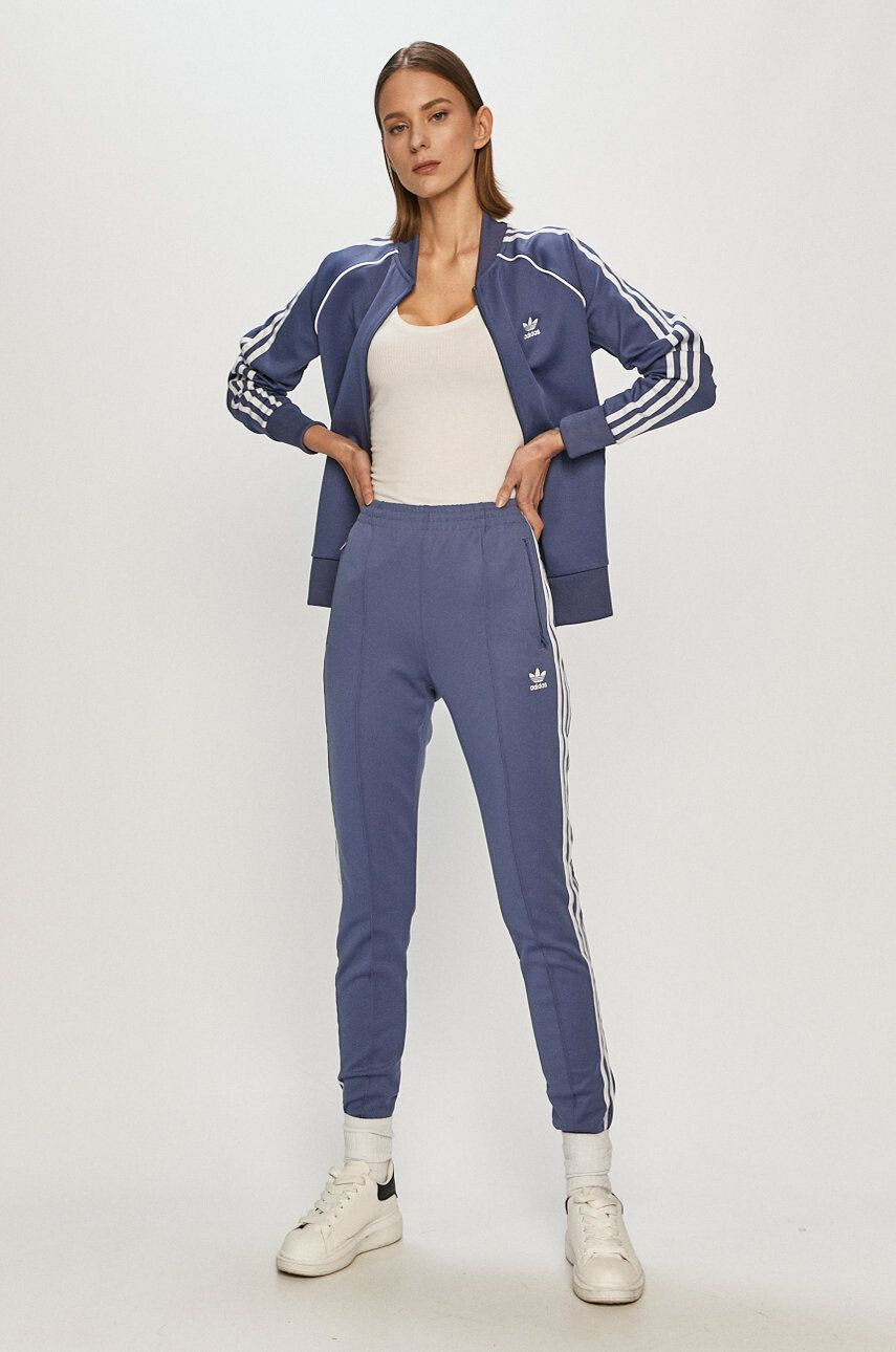 adidas Originals Mikina Always Original dámská béžová barva s kapucí hladká - Pepit.cz