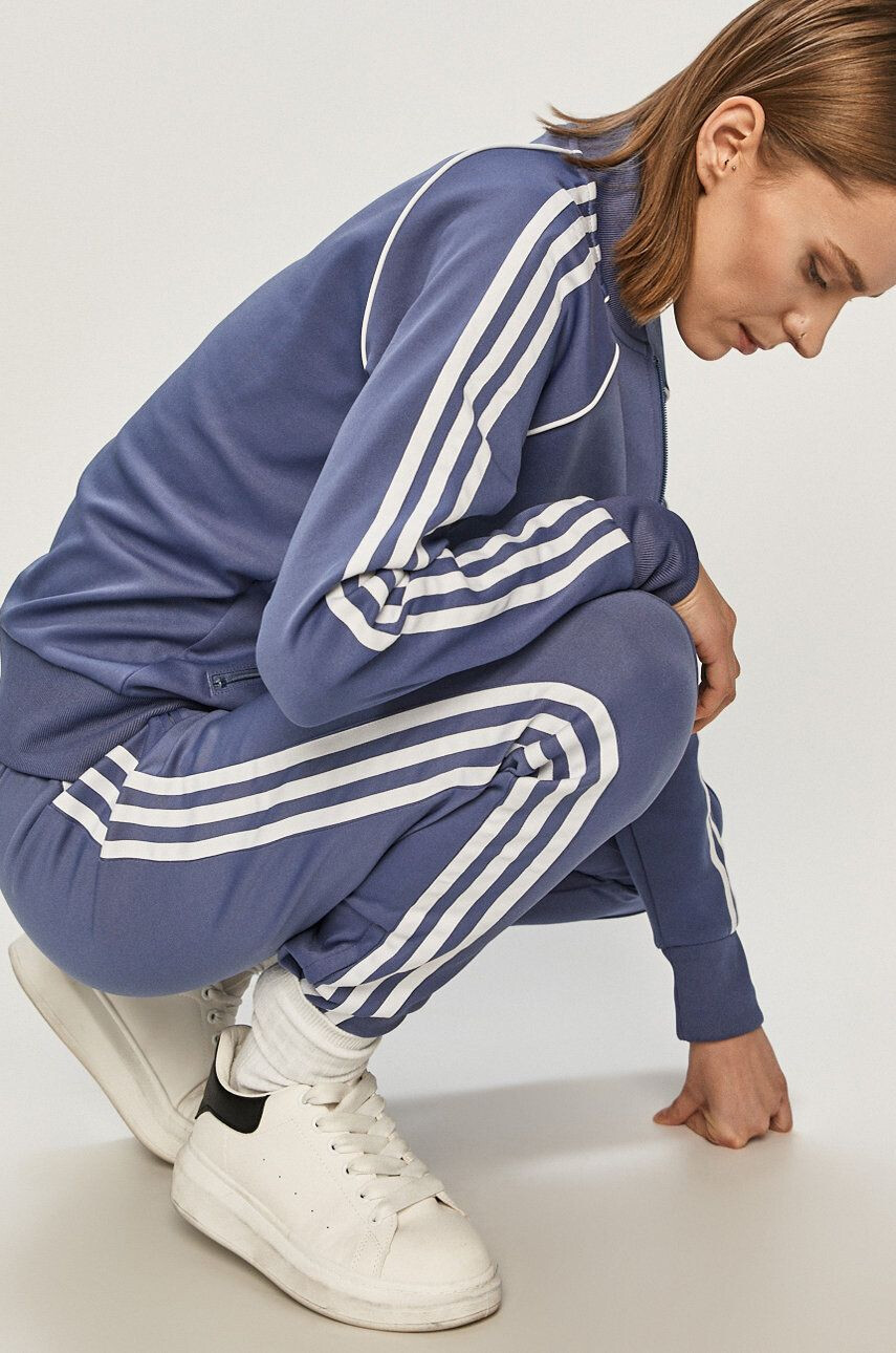 adidas Originals Mikina Always Original dámská béžová barva s kapucí hladká - Pepit.cz