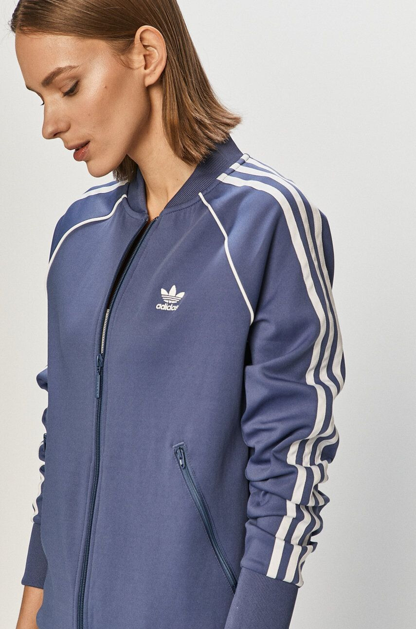 adidas Originals Mikina Always Original dámská béžová barva s kapucí hladká - Pepit.cz