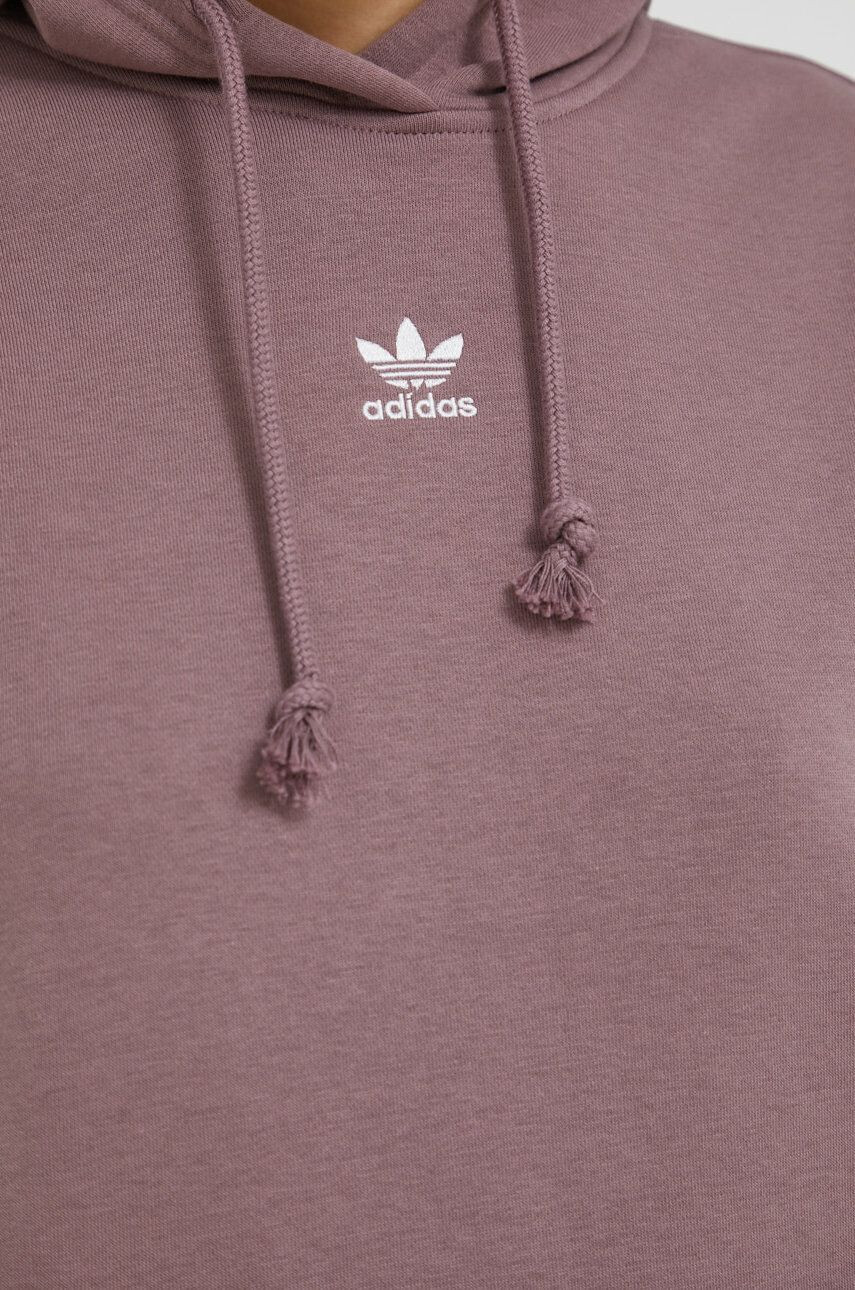 adidas Originals Mikina dámská růžová barva hladká - Pepit.cz