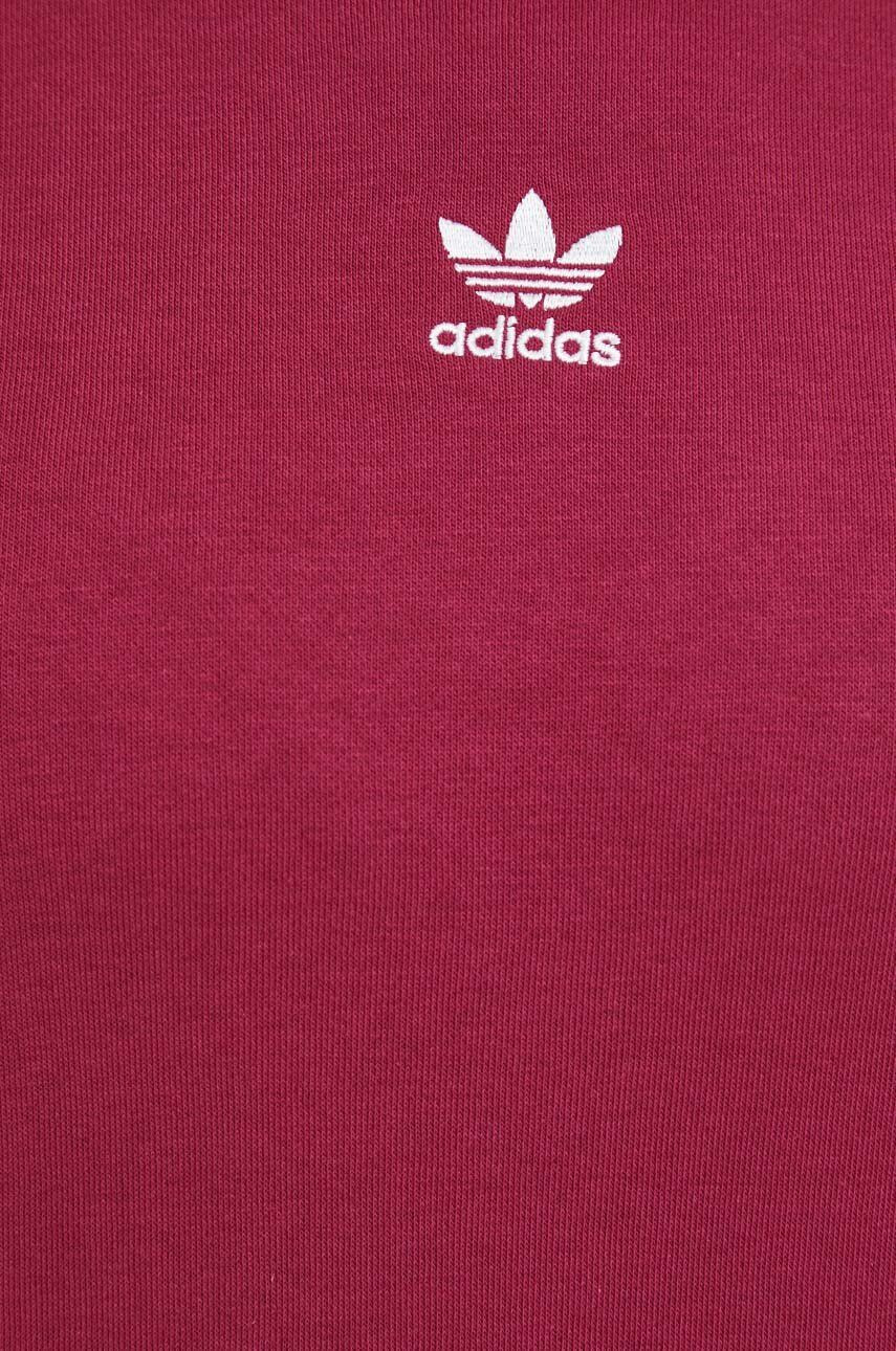 adidas Originals Mikina dámská fialová barva hladká - Pepit.cz