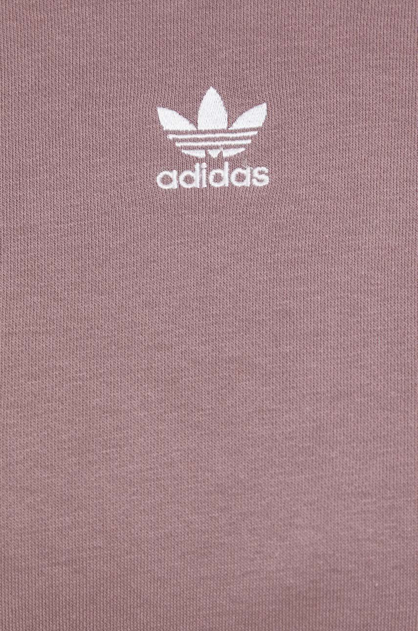 adidas Originals Mikina dámská růžová barva hladká - Pepit.cz