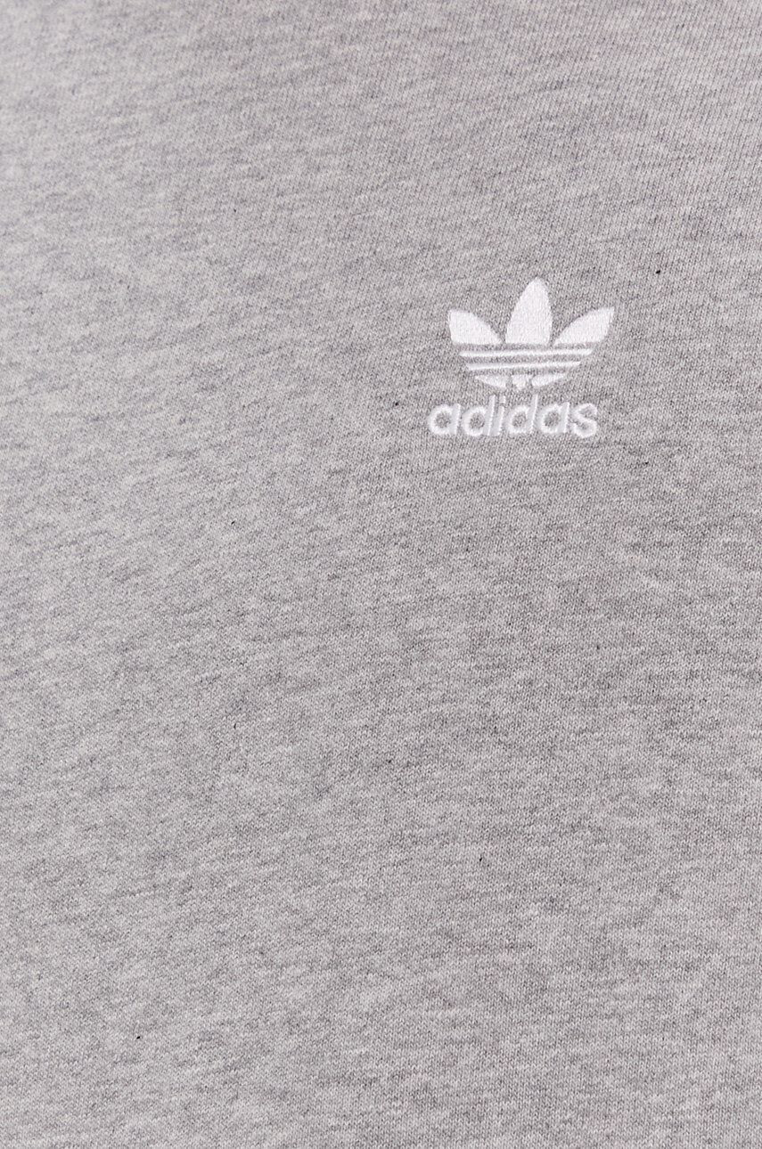 adidas Originals Mikina H34642 pánská šedá barva hladká - Pepit.cz