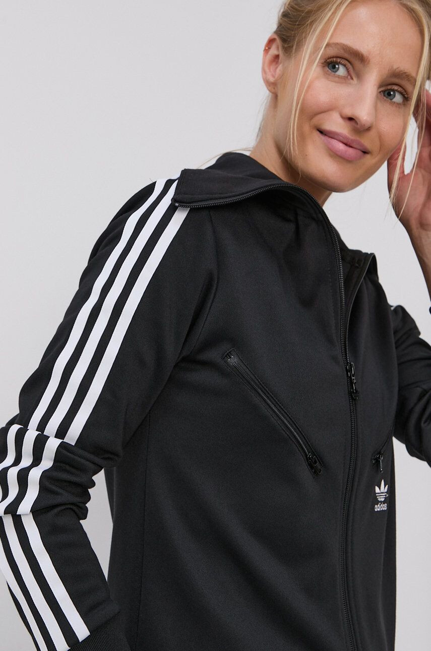 adidas Originals Mikina H35609 dámská černá barva hladká - Pepit.cz