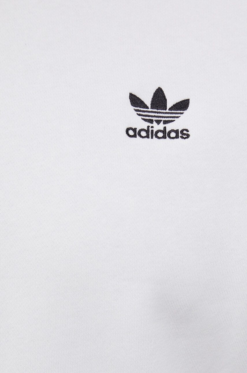 adidas Originals Mikina HE9483 pánská bílá barva hladká - Pepit.cz