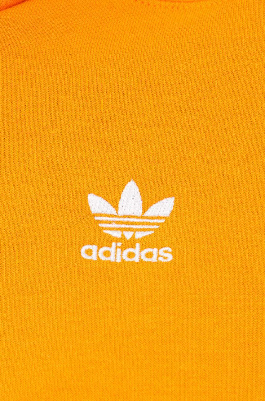 adidas Originals Mikina Adicolor HC2015 dámská oranžová barva s aplikací HC2015-BORANG - Pepit.cz