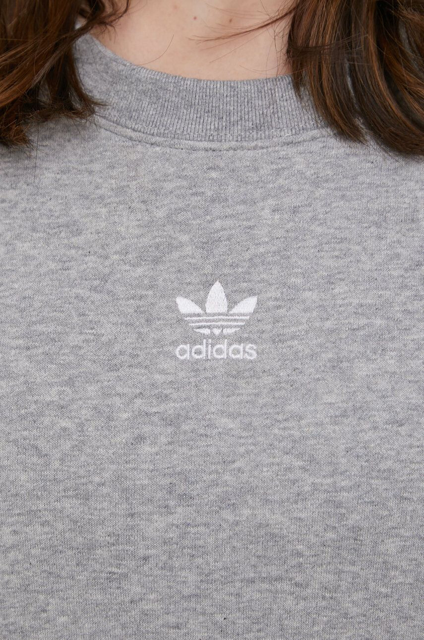 adidas Originals Mikina Adicolor pánská béžová barva hladká HC1971-NONDYE - Pepit.cz