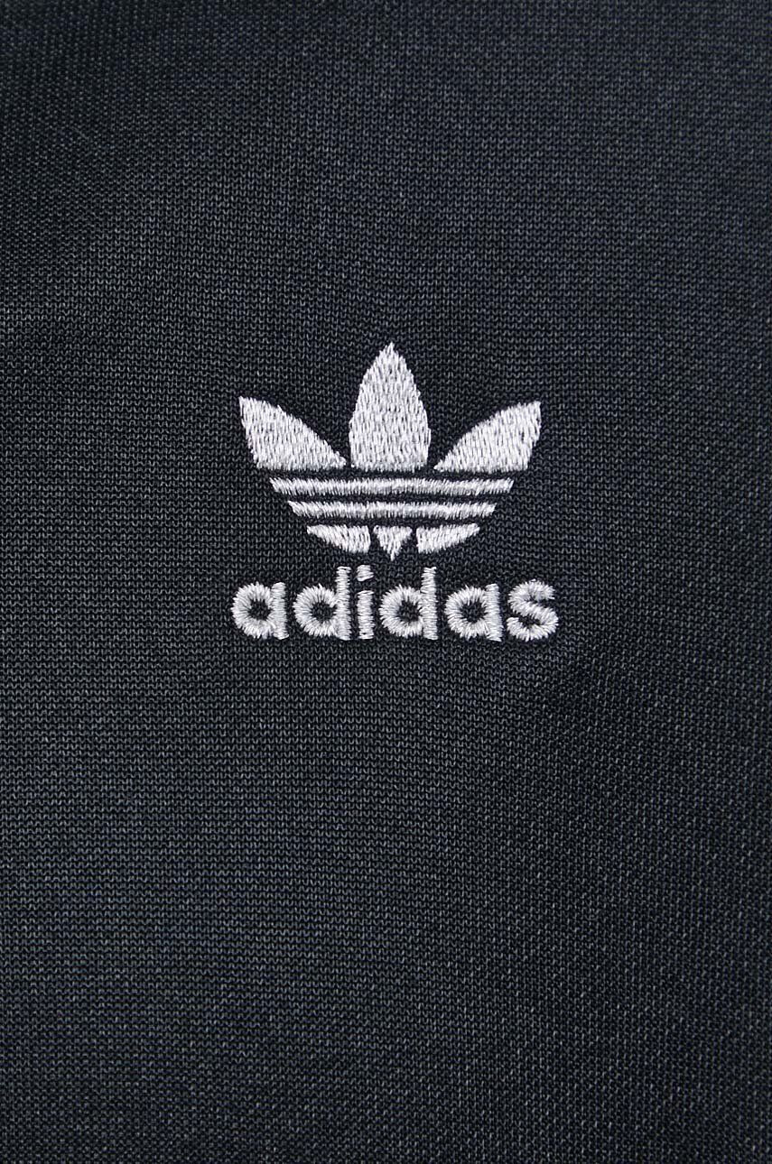 adidas Originals Mikina Adicolor dámská černá barva hladká HF7535-BLACK - Pepit.cz