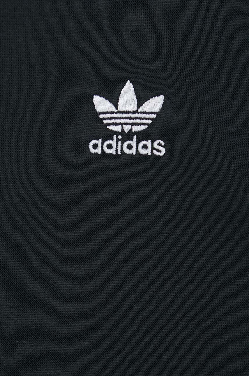 adidas Originals Mikina Always Original dámská černá barva s aplikací - Pepit.cz