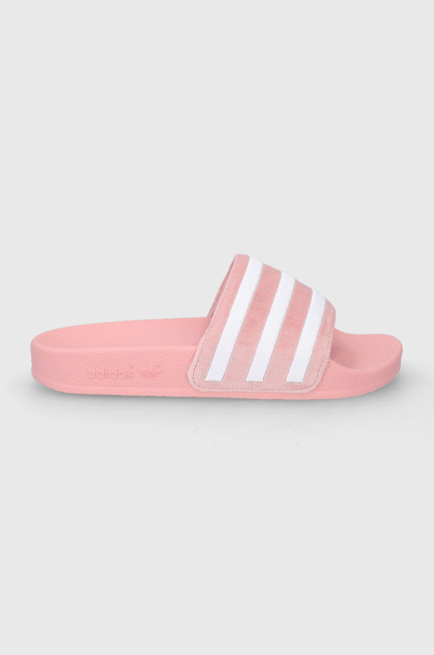 adidas Originals Pantofle GX3372 dámské růžová barva GX3372-WONMA/WHT - Pepit.cz