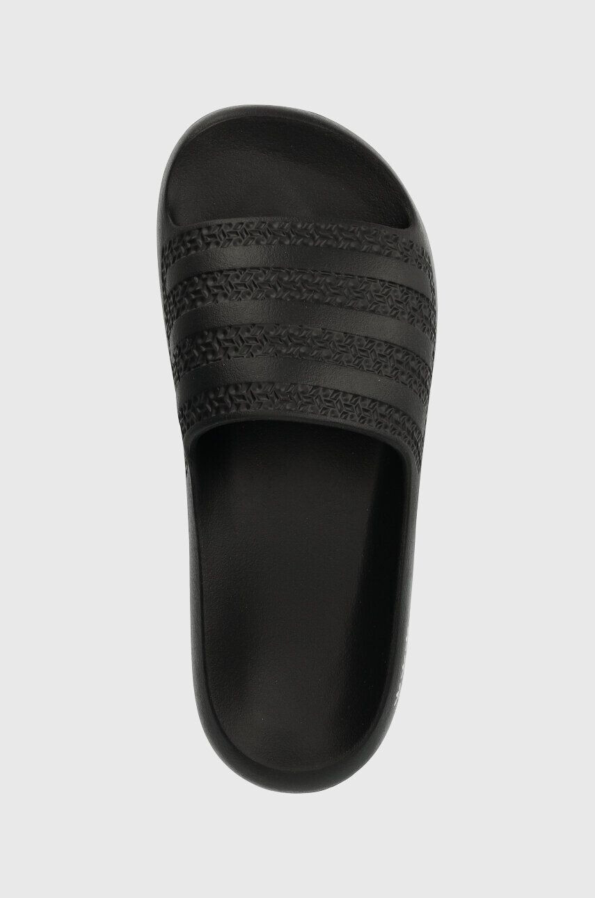 adidas Originals Pantofle Adilette Ayoon dámské černá barva na platformě - Pepit.cz