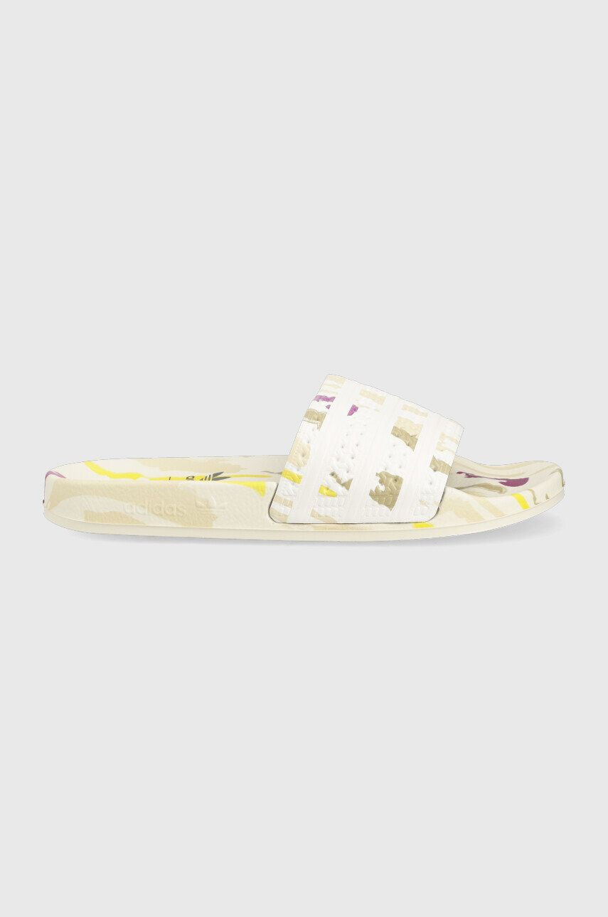 adidas Originals Pantofle Adilette X Thebe Magugu dámské béžová barva - Pepit.cz