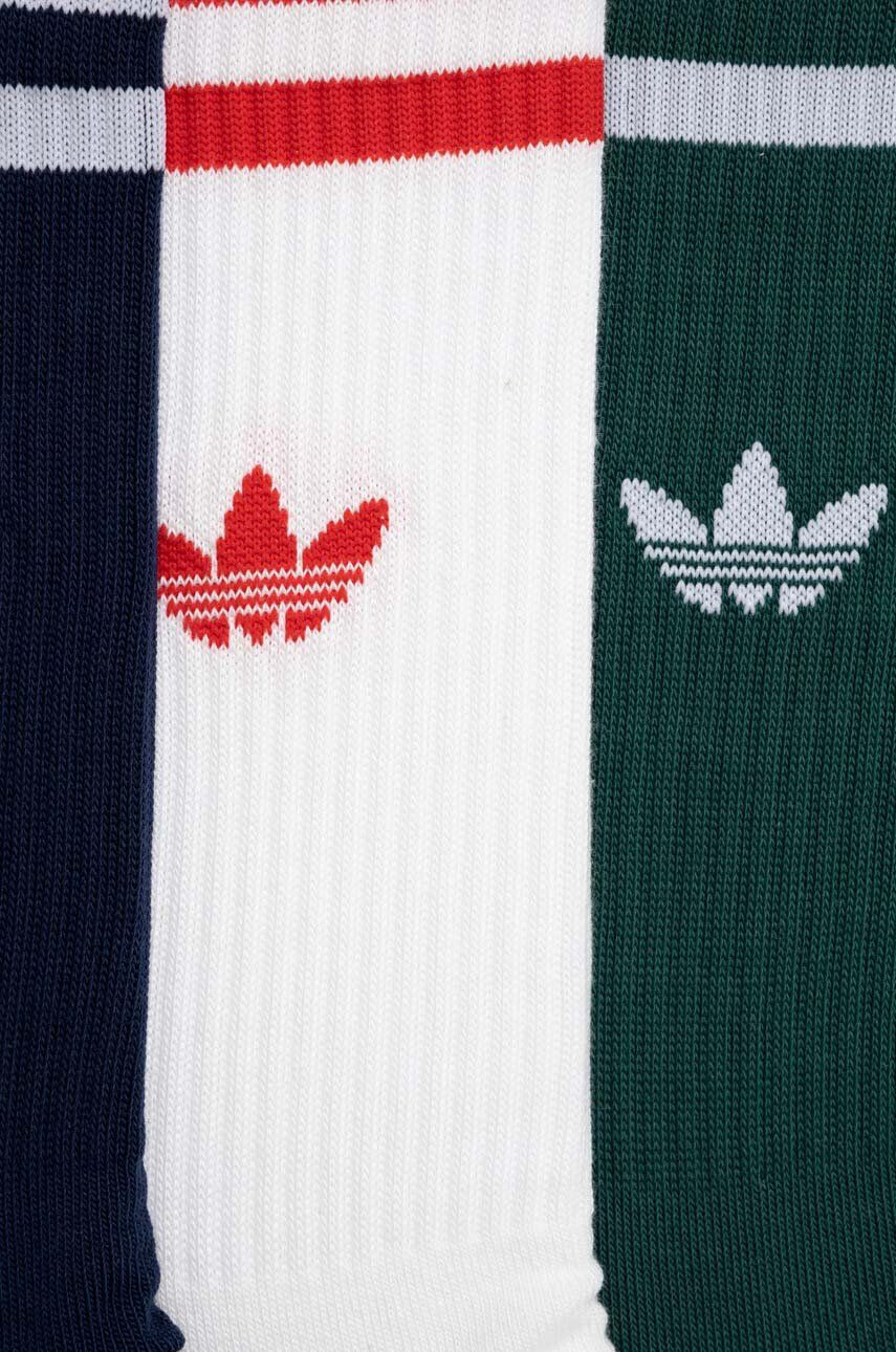 adidas Originals Ponožky 3-pack bílá barva - Pepit.cz