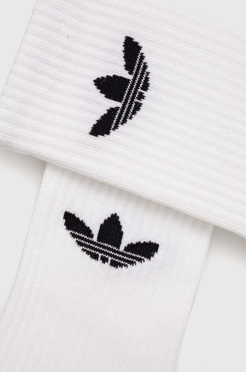 adidas Originals Ponožky 3-pack bílá barva - Pepit.cz