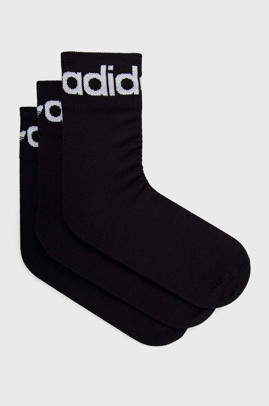 adidas Originals Ponožky (3-pack) černá barva H32386-BLK/WHT - Pepit.cz