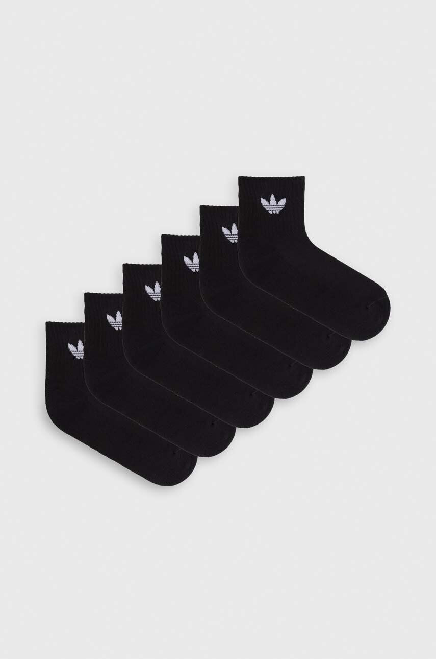 adidas Originals Ponožky 6-pack černá barva - Pepit.cz